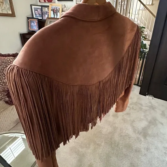 Fringe leather jacket - Picture 6 of 6